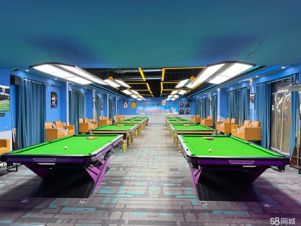 (转让)台球室低价转让 房租便宜 稳定客源